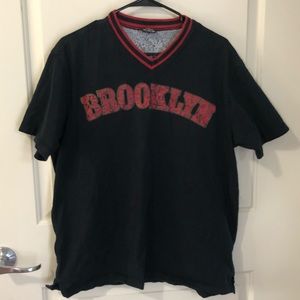 - Men’s Brooklyn Air Jordan Nike V Neck